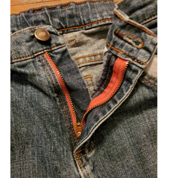 Wrangler Boys Size 12 Slim Straight Leg Jeans Blue Label Adjustable Waist - Picture 9 of 12